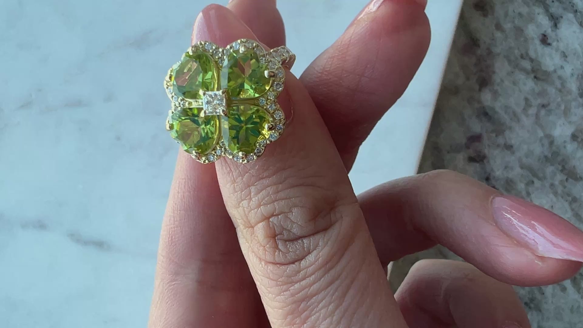 ［新作/ボンボニエール］リング 2ct HS