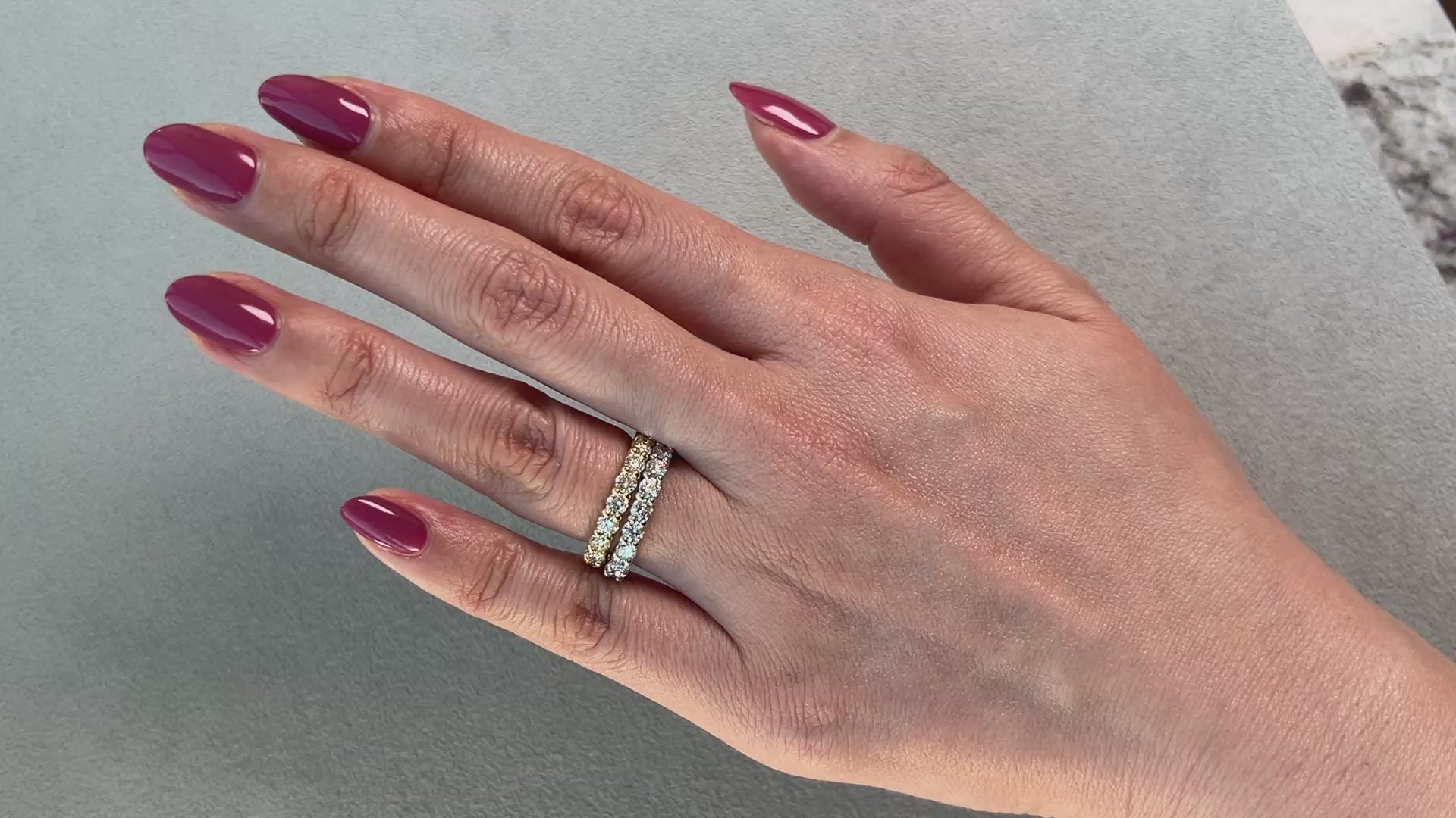 ［新作/ミエル/フルエタニティ］リング ダイヤ