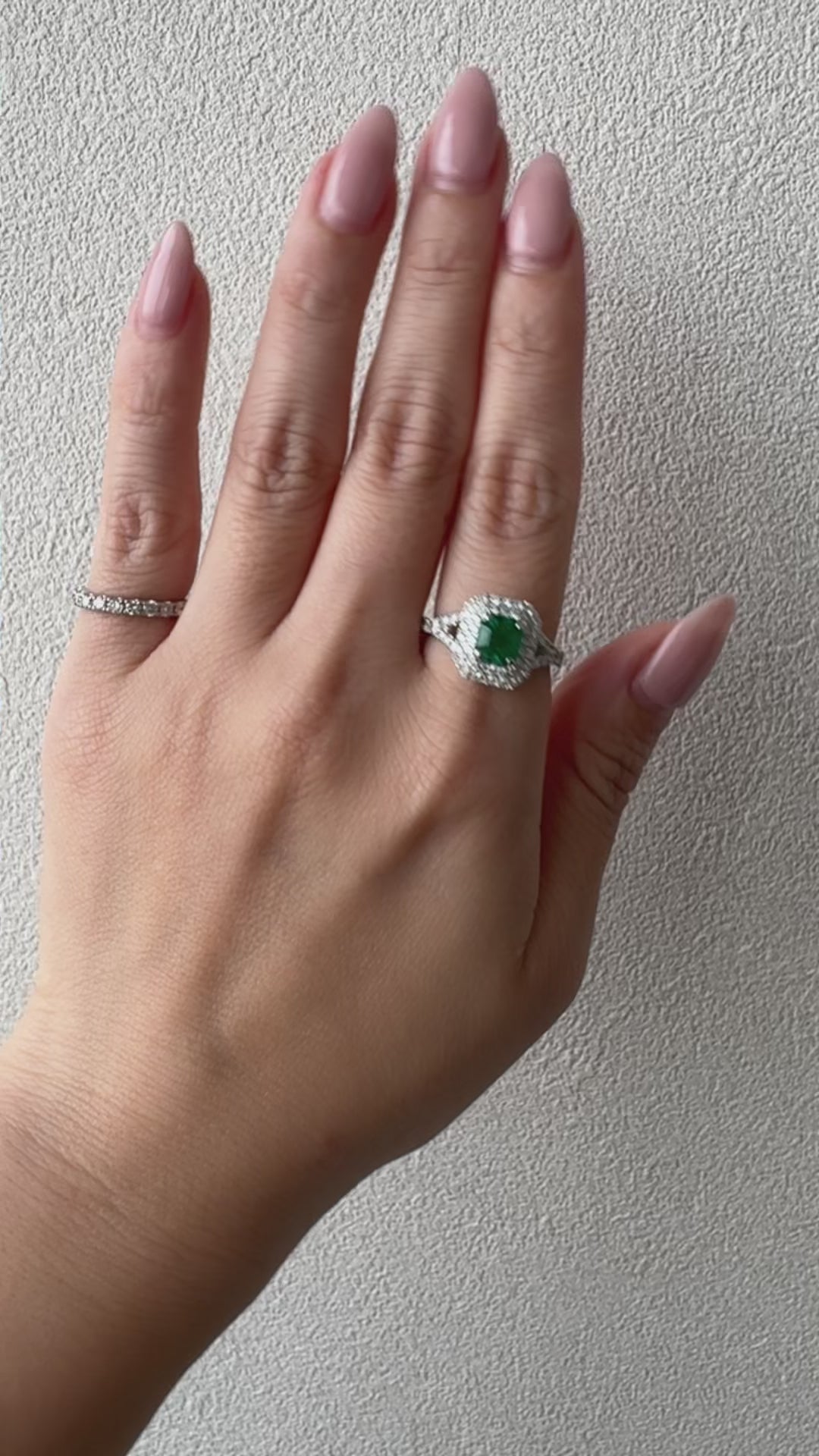 5［一点物］リング エメラルド 1ct SQ PT