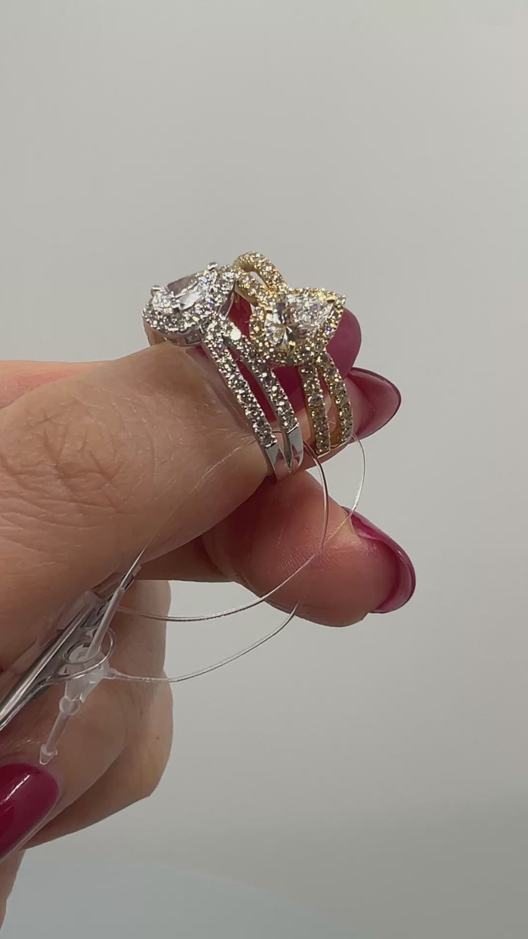 32［一点物］リング ダイヤ 0.3ct PS PT