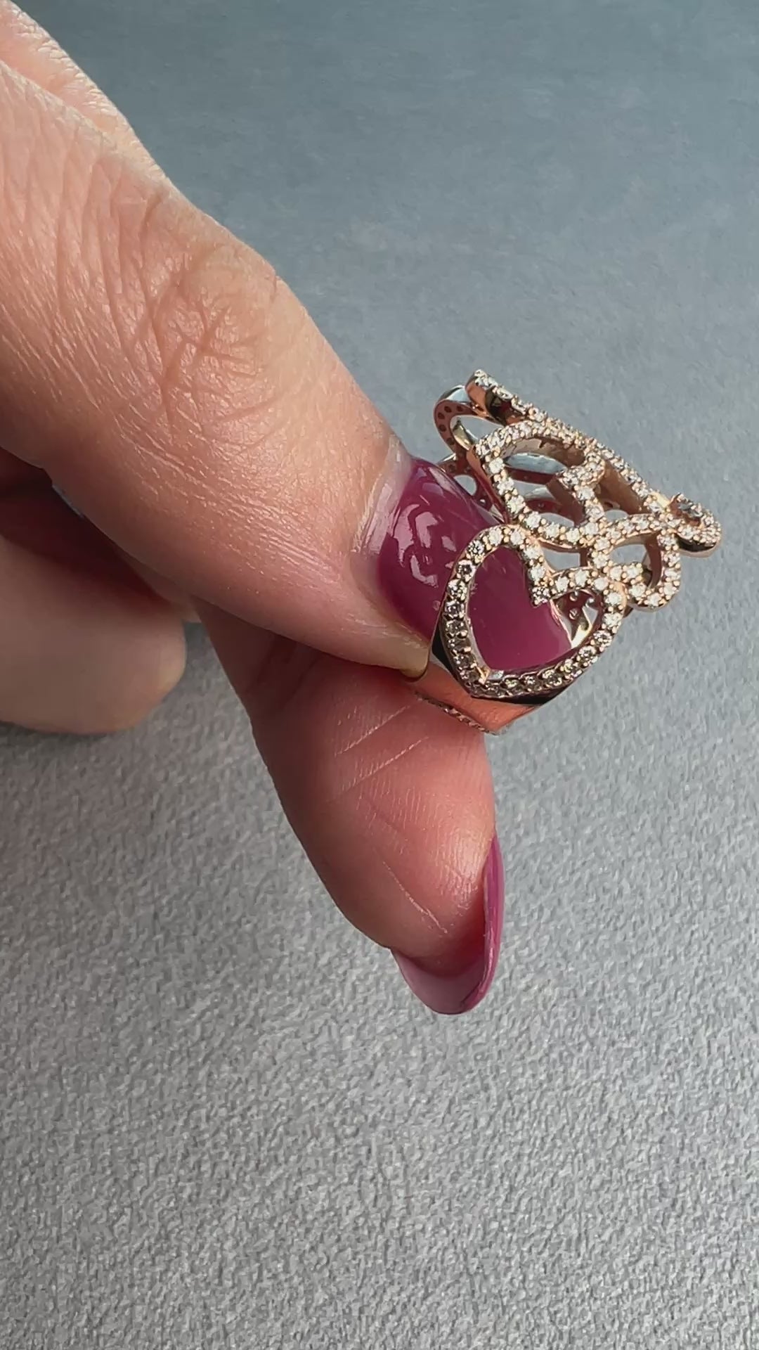 ［ひと夏の🫶🏼〜フルダイヤバージョン］リング ダイヤ