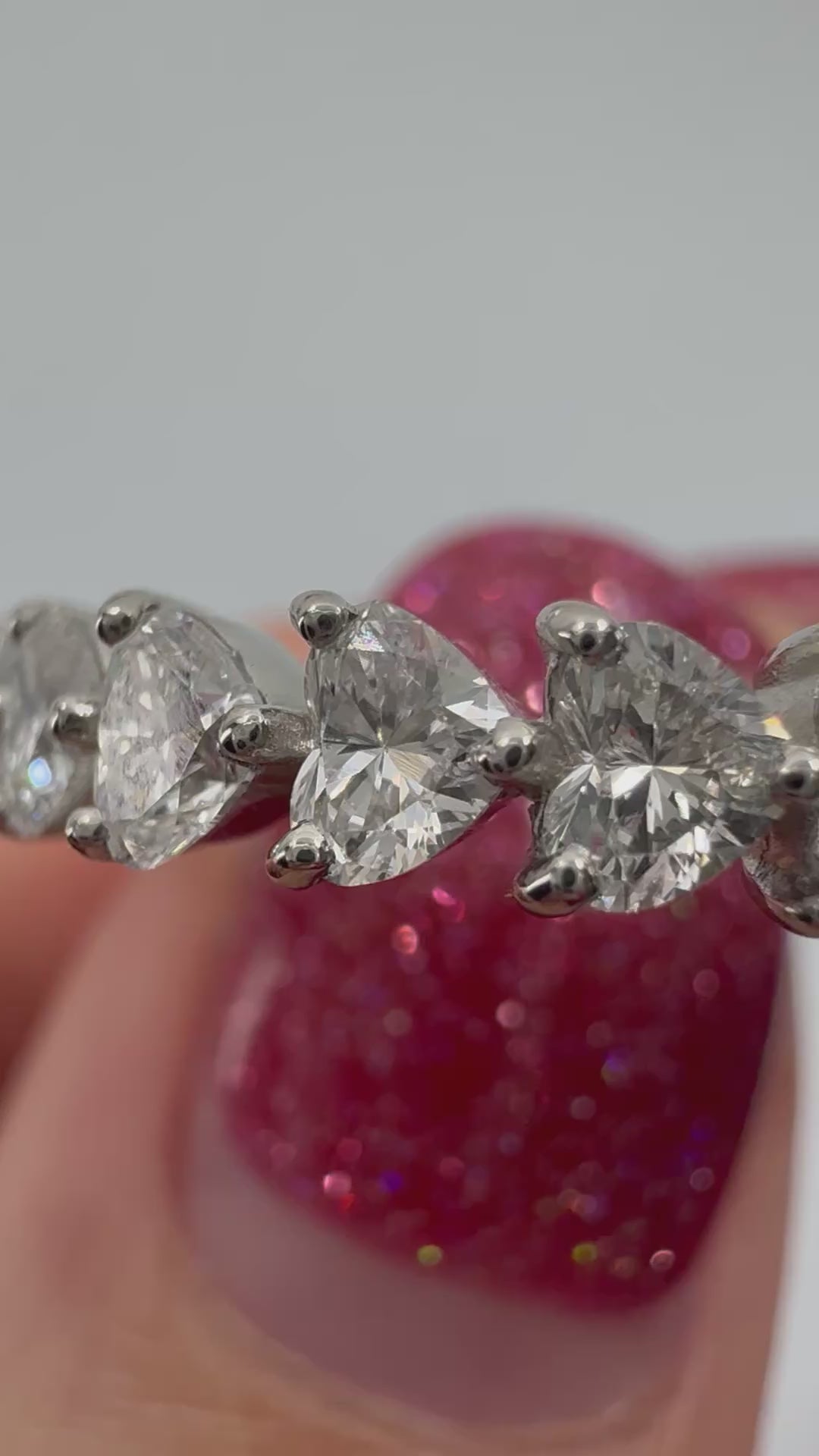 ［アメリハーフエタニティ］リング ダイヤ