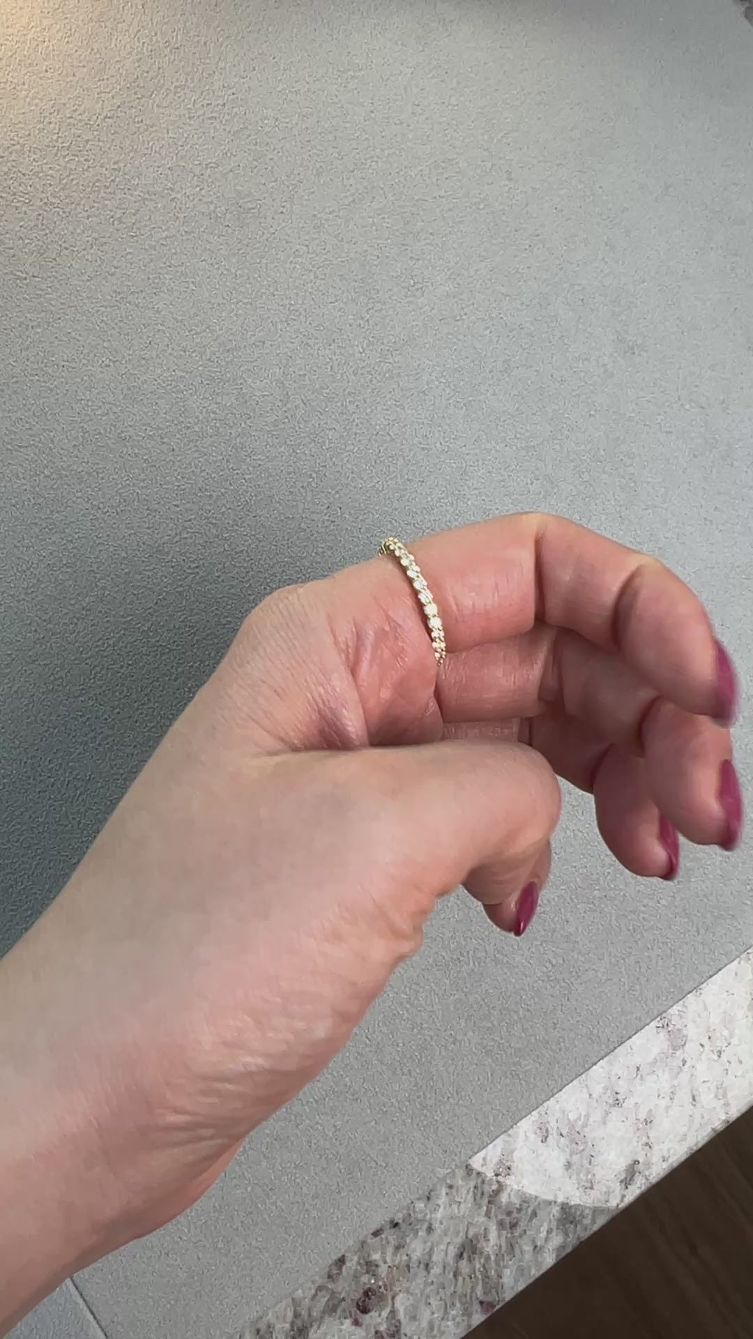 ［新作/マタン/フルエタニティ］リング ダイヤ