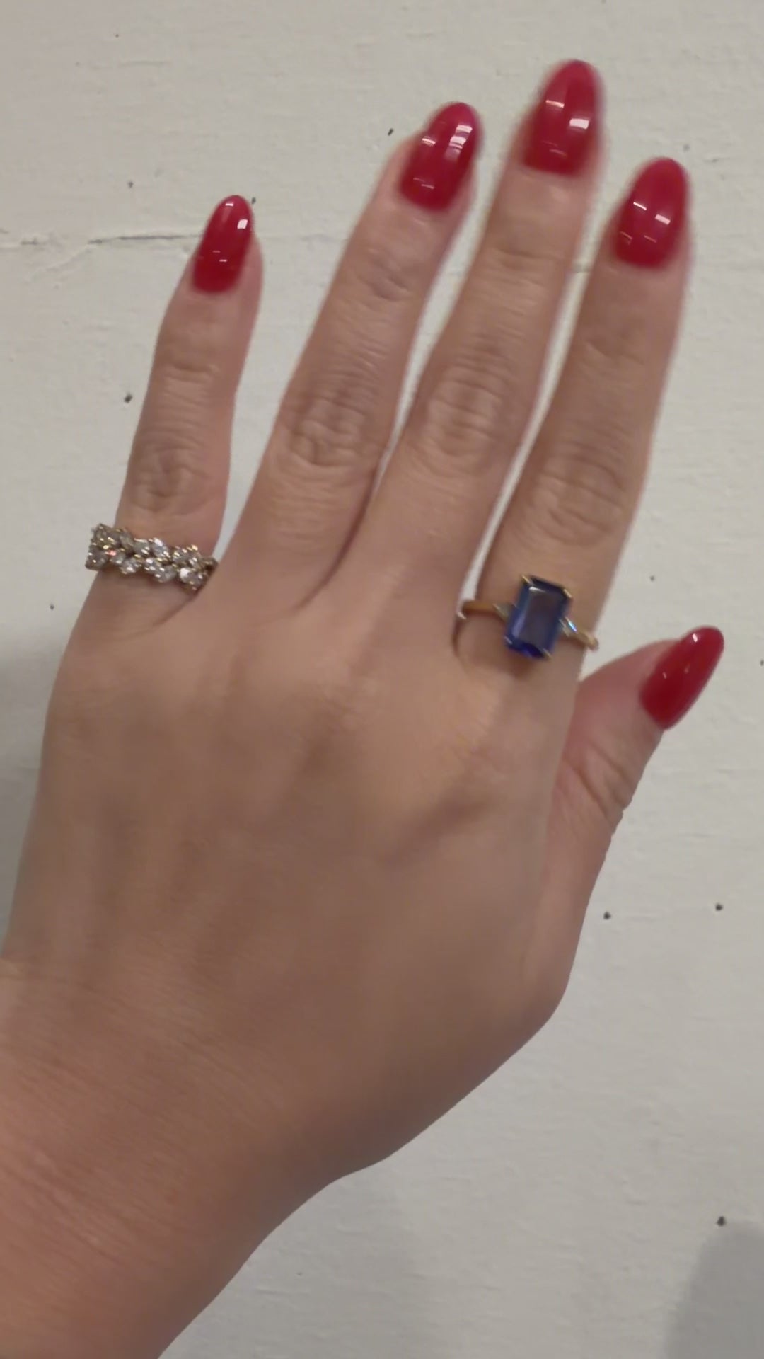 [新作/個数限定/BONBON］リング タンザナイト OV/EM